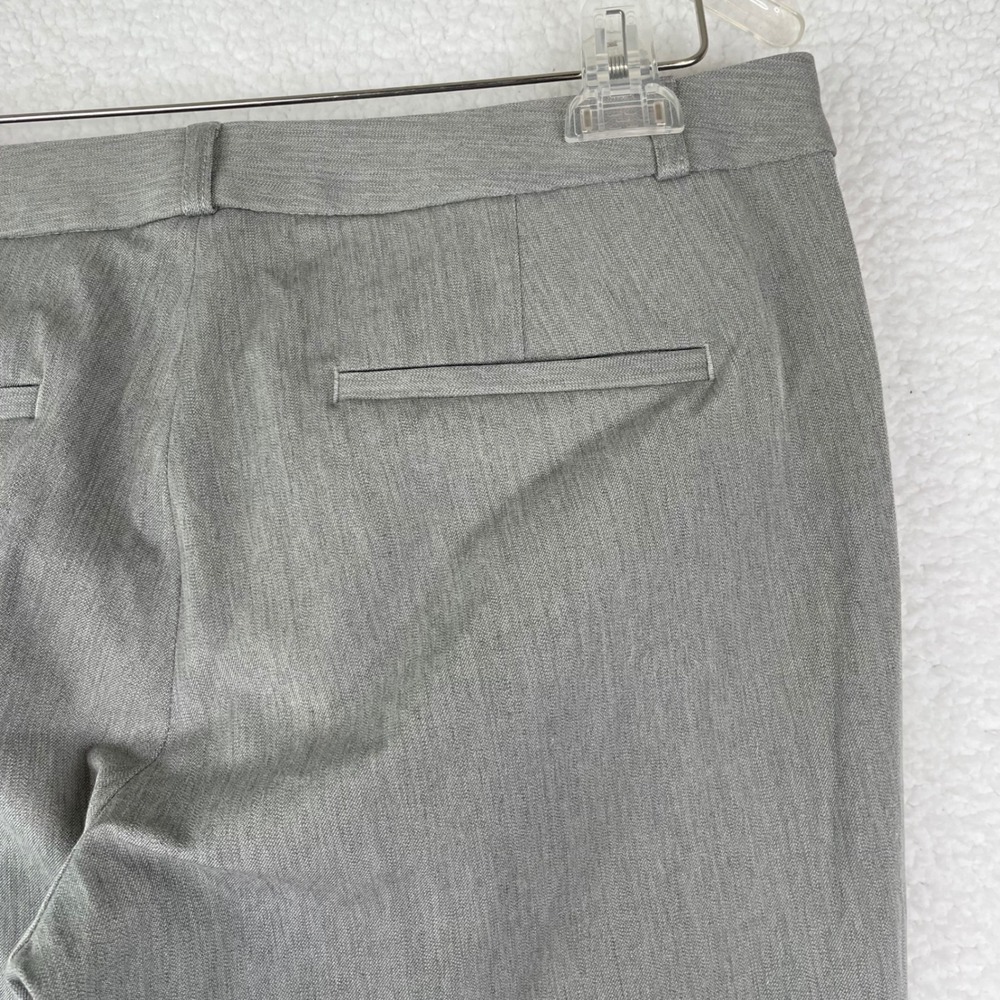 Banana Republic Sloan Gray Heathered Slim Ankle Dress Pants Womens 10 Workwear - Picture 6 of 8
